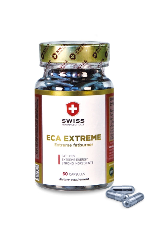 Swiss Pharma ECA Extreme Yohimbine HCl Bioperine 60 Kapsül