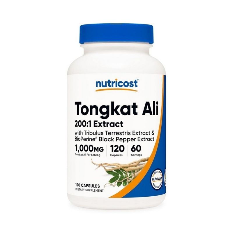 Nutricost Tongkat Ali Tribulus Mix 1000 Mg 120 Capsules