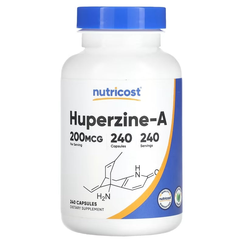 Nutricost Huperzine-A 200 mcg Brain & Cognitive 240 Capsules