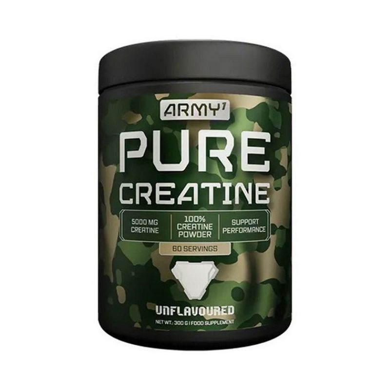 Army Pure Creatine Monohidrat 300 Gram 60 Servis  5 gram