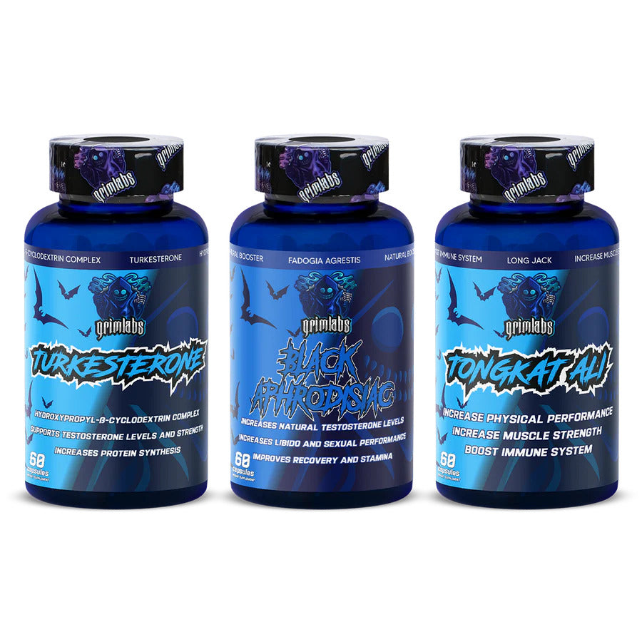Grimlabs Test Seti Turkesterone  Fadogia Agrestis Tongat Ali