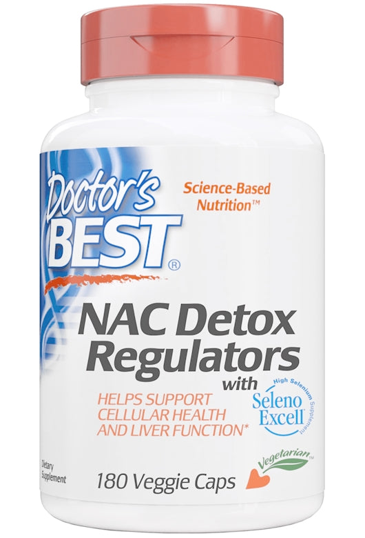 Doctor’s Best Doctor’s Best 600 mg Nac Detox Selenium Molybdenum Regulators 180 C