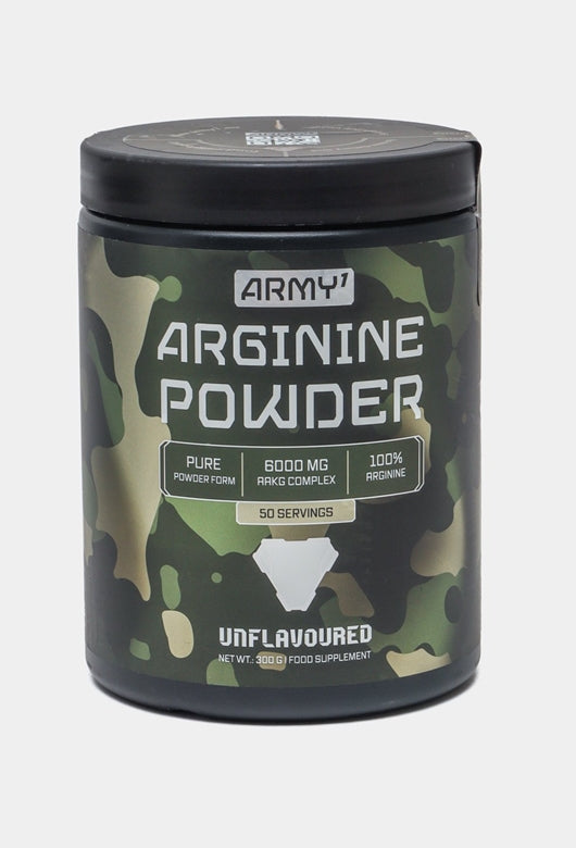 Army L Arginine Arjinin Powder 6000 mg 300 Gram  60 Servis