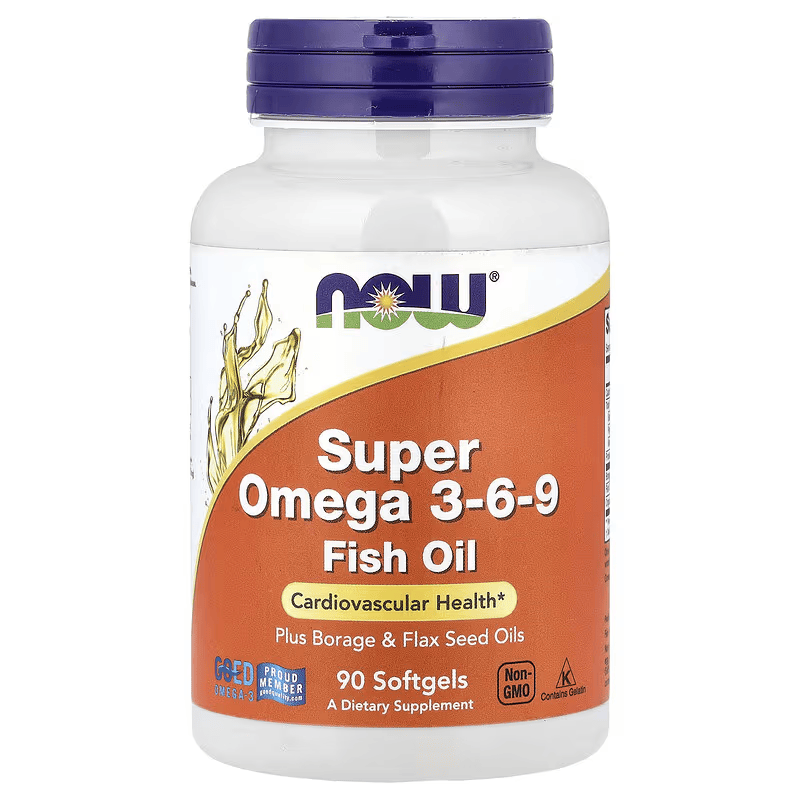 NOW Omega 3 3-6-9 90 Softgels