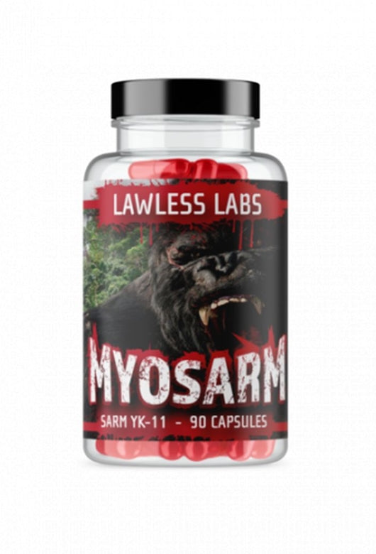 Lawless Labs Myosarm, YK11 - 90 Kapsül - USA
