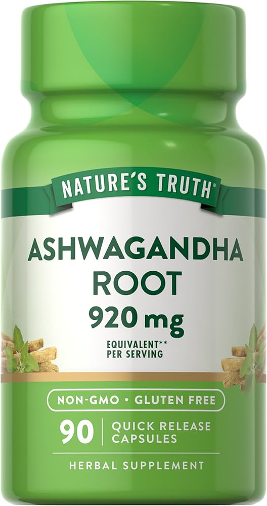Nature's Truth  Ashwagandha Root 460 mg, 90 Quick Release Capsules