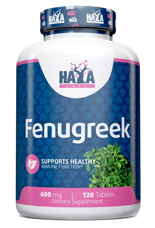 HAYA LABS Fenugreek 600 mg  120 Tabs