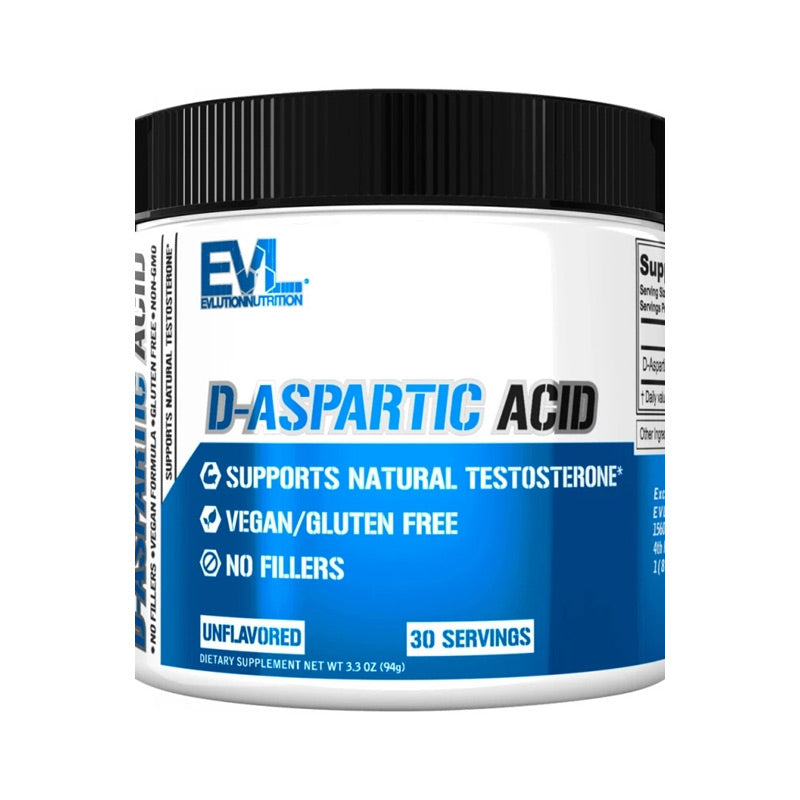 EVLution Nutrition, DAA-Aspartic Acid, Unflavored