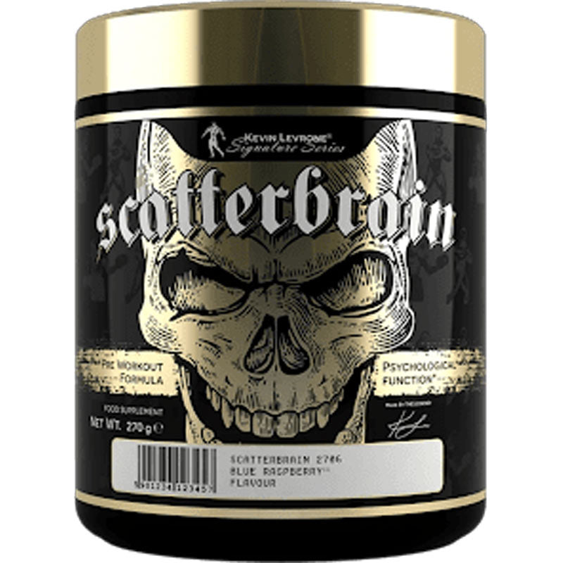 Kevin Levrone Scatterbrain Preworkout Beta Alanine Citrulline Caffeine 60 Servis