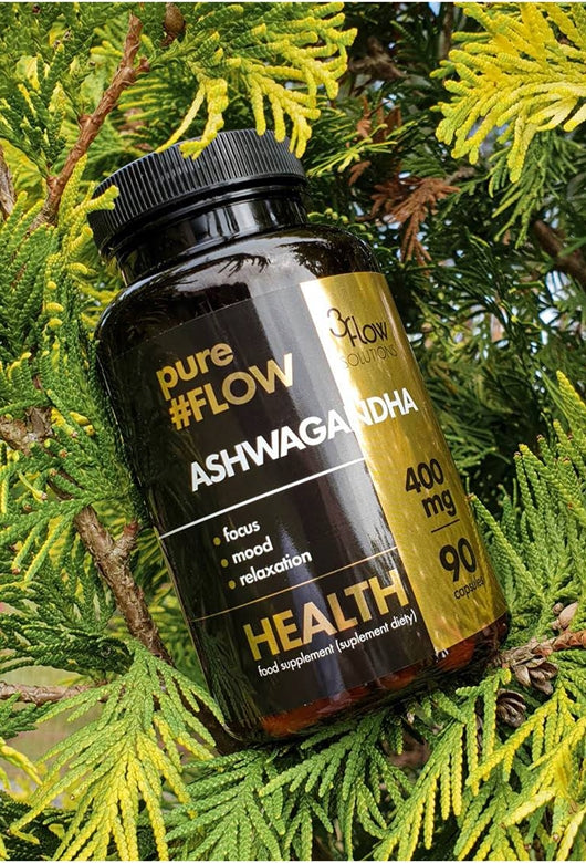 PureFlow Ashwagandha 400mg 90 Kapsül
