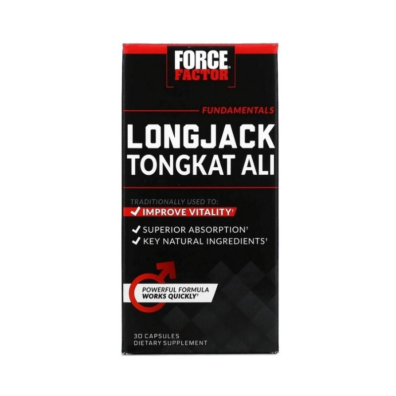 Force Factor, Longjack Tongkat Ali, 500 mg, 30 Capsules