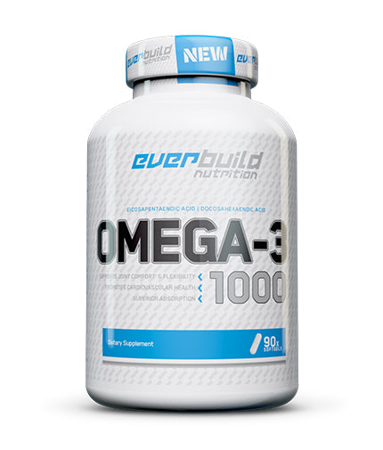 EVERBUILD Omega 3 Fish Oil / 90 Softgels