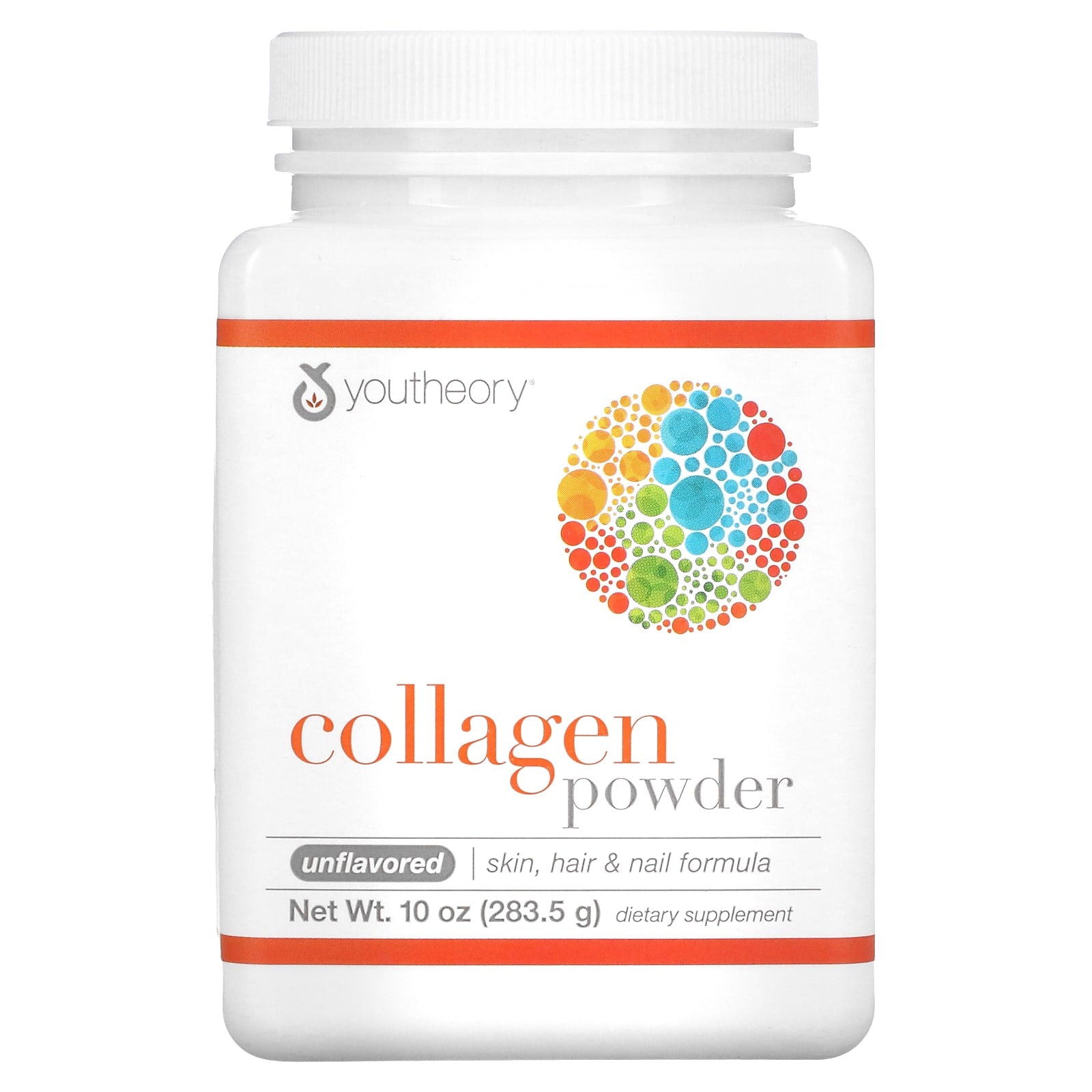 Youtheory, Collagen Powder, Unflavored, 10 oz 283.5 g