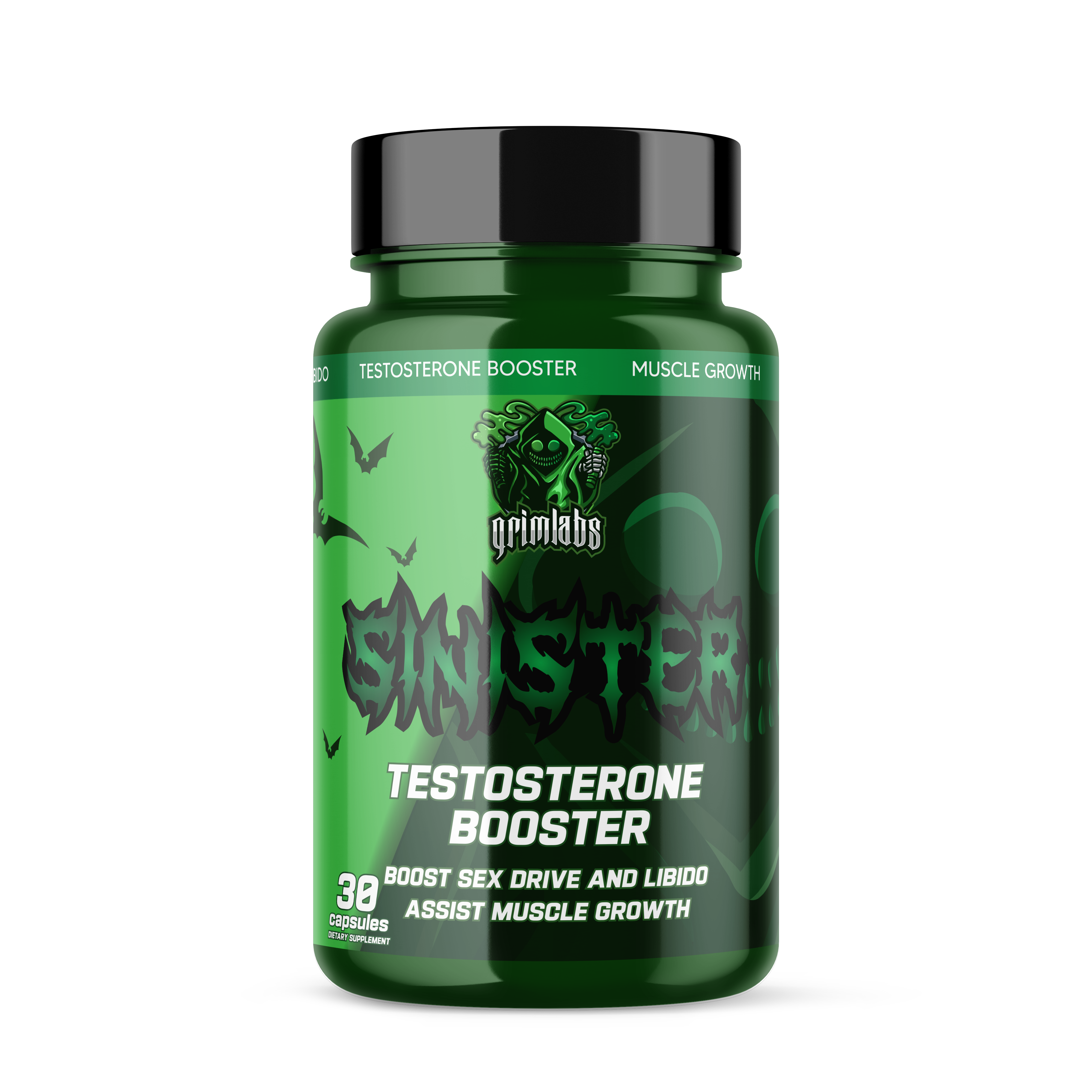 Grimlabs Sinister TestosteroneBooster 30 Kapsül