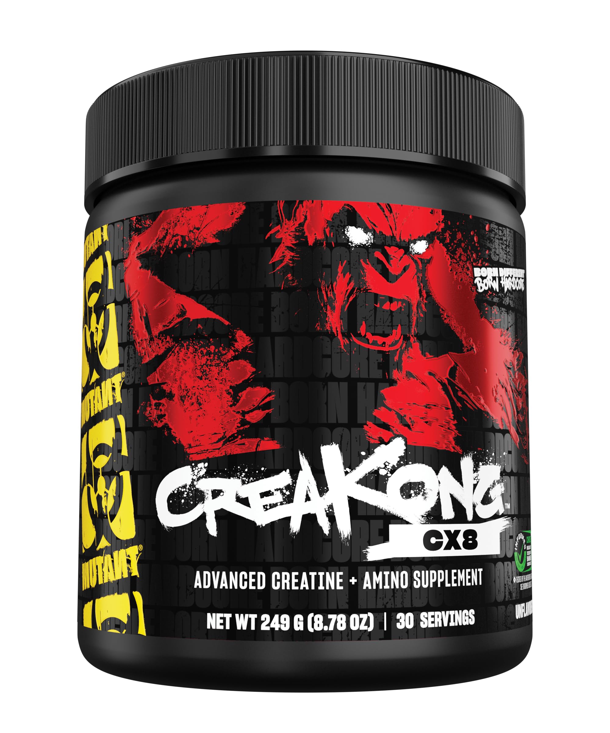 Mutant CREAKONG Creatine Creatine malate   bcaa   amino  arginine  CX8