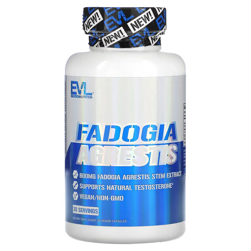 EVLution Nutrition, Fadogia Agrestis 10:1 600 mg 30 Veggie Capsules