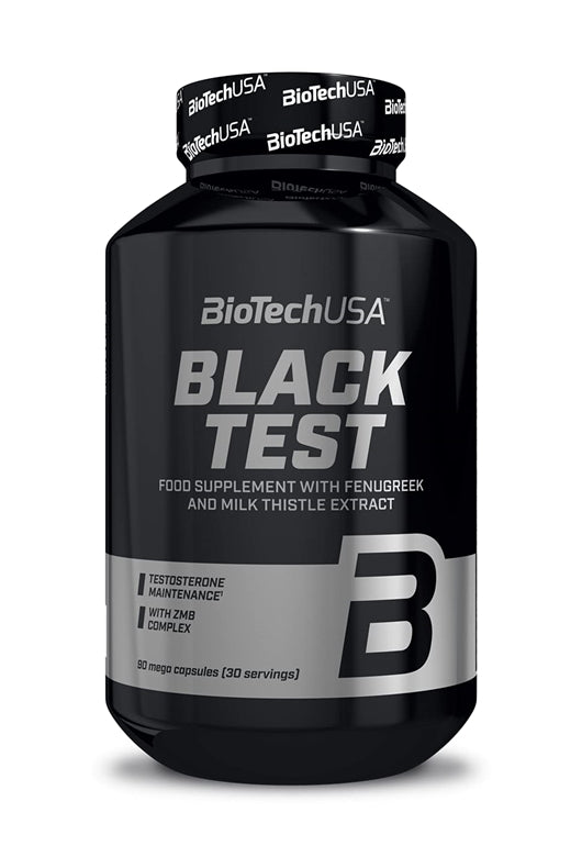 BiotechUSA Black Test + Fenugreek +Hmb + Ecdysterone + Zma / 90 Caps