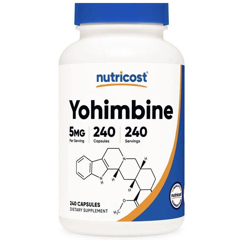 Nutricost Yohimbine 5 mg 240 Capsules