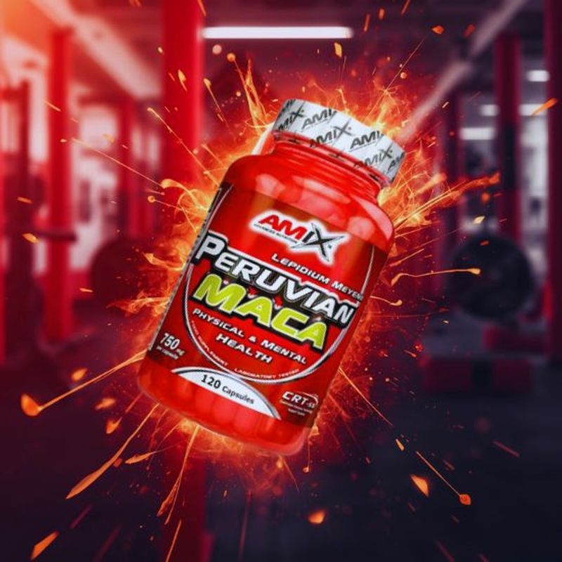 AMIX Peruvian Maca 750mg. / 120 Caps.