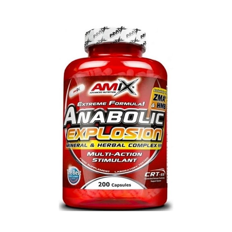 Amix Anabolic Explosion Hmb - Tribulus - zma - citrulline - taurine 200 Caps