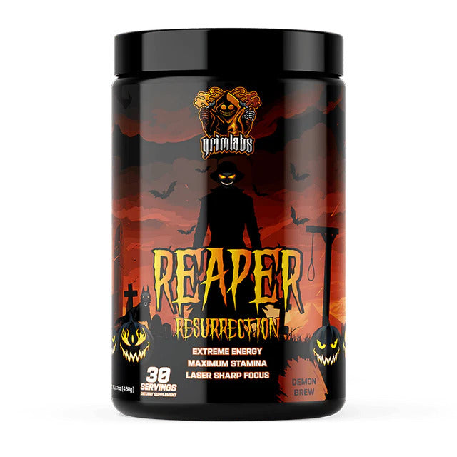 GRIMLABS REAPER RESURRECTION DEMON BREW 30 SERVINGS PREWORKOUT+MK2866 OSTARİNE