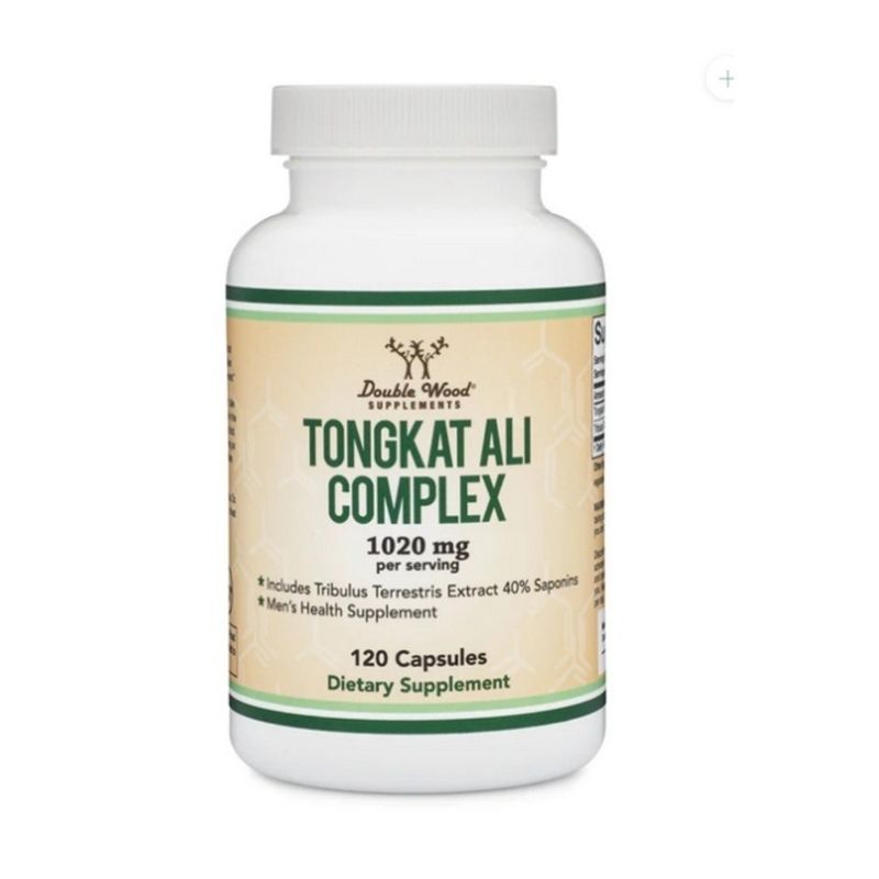 DOUBLE WOOD Tongkat Ali - 120 x 500 mg capsules