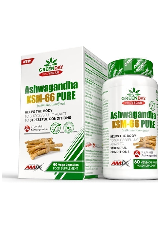 Amix Provegan Ashwagandha KSM66 Pure 60 Kapsül