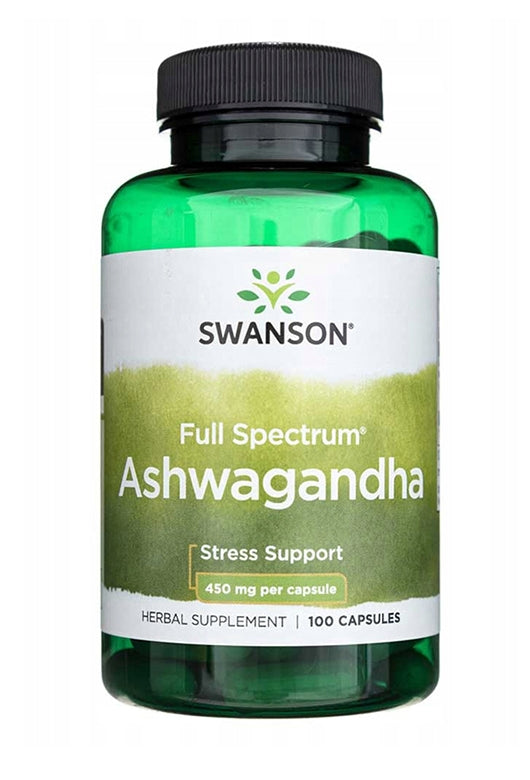 Swanson Ashwagandha 450 mg 100 Kapsül