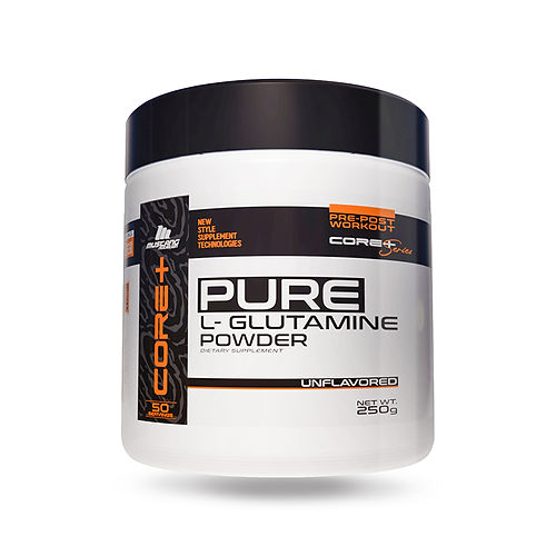Mustang Nutrition Core+ Pure L-Glutamine Powder 250 Gr