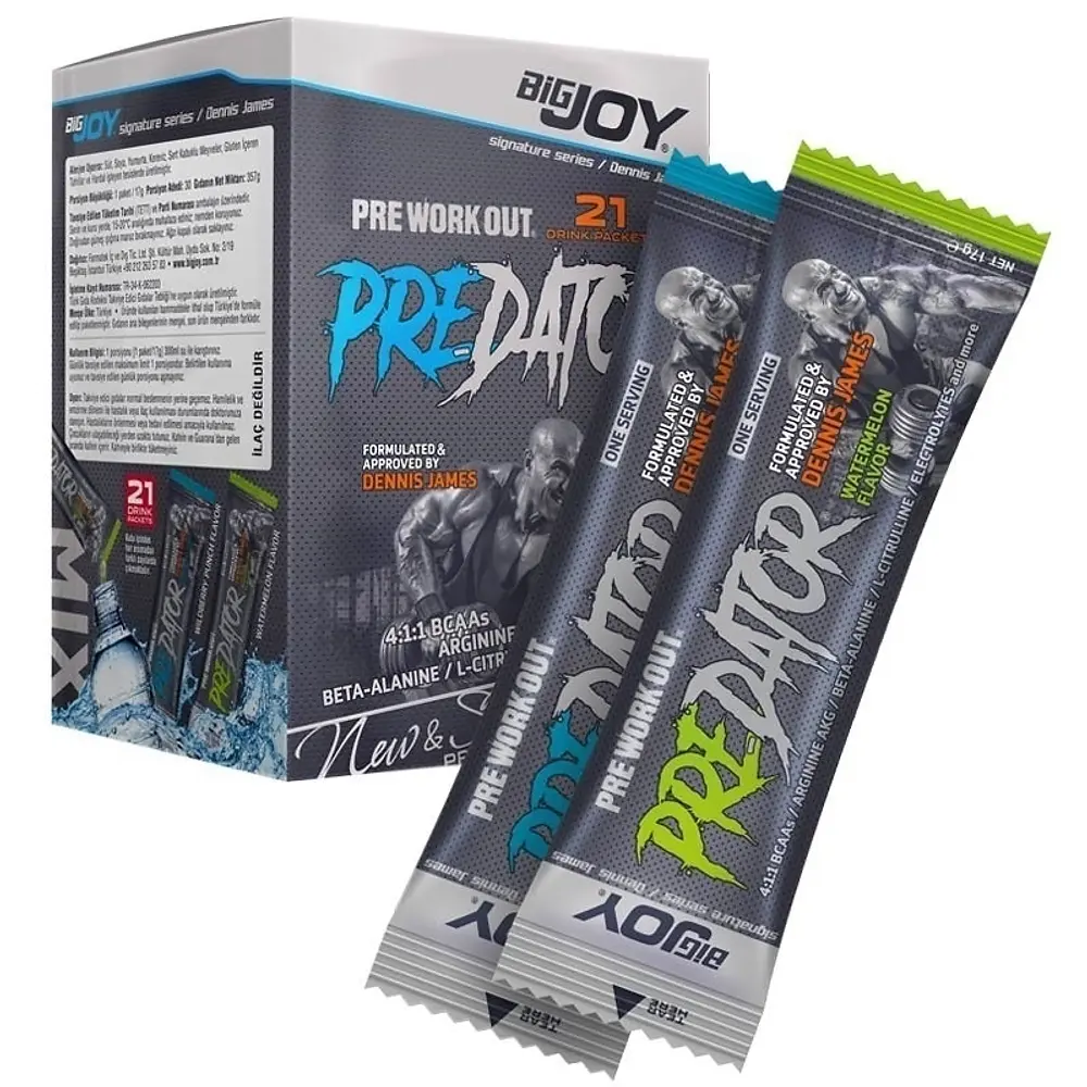 Big Joy PreDator Go! 21 Drink Packets