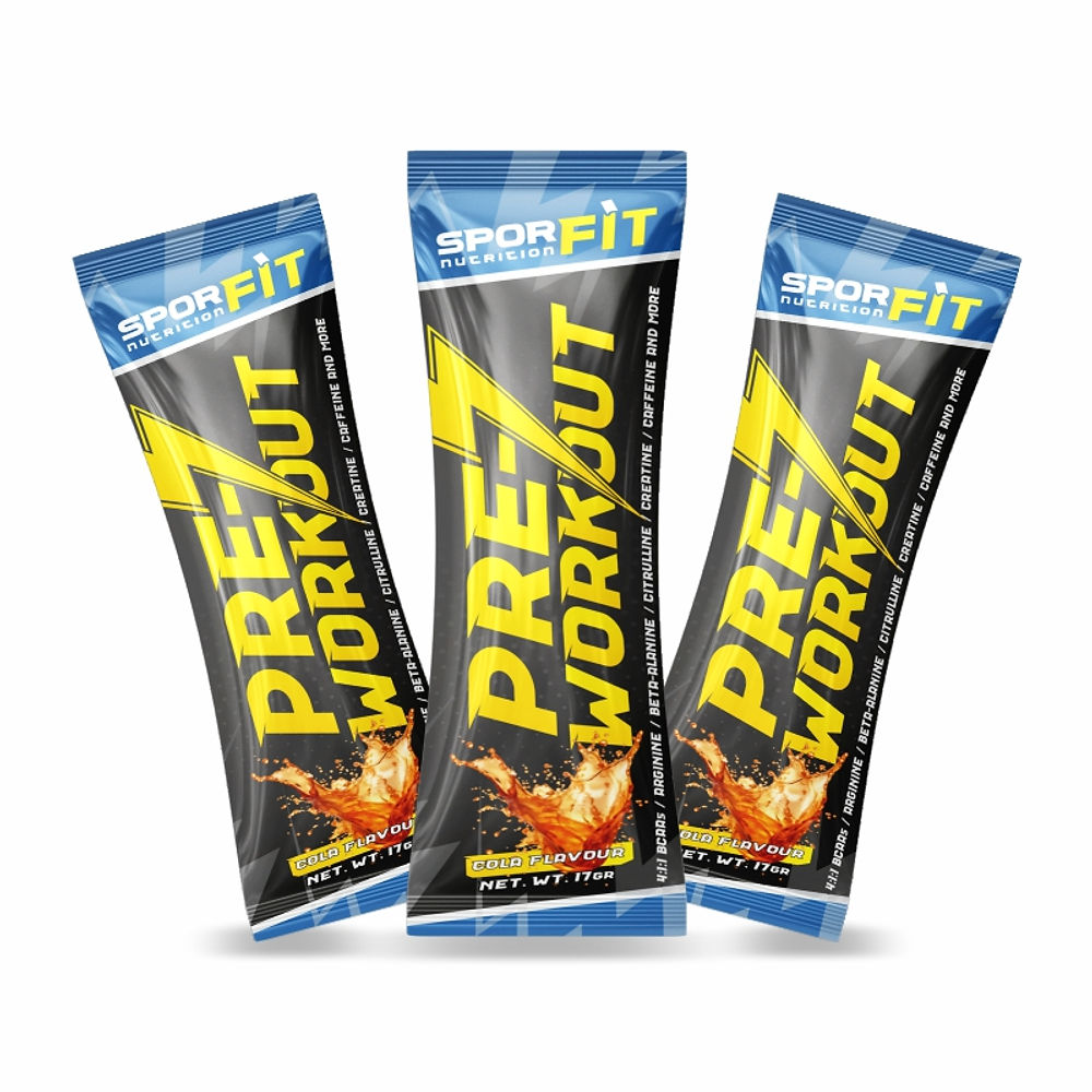 Sporfit Nutrition Unlimit Pre-Workout 17 Gr x 9 Saşe