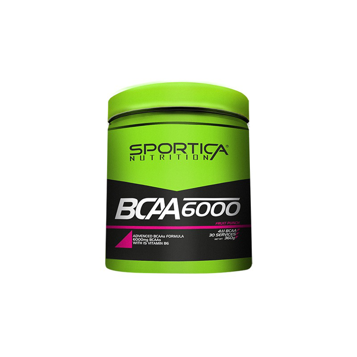 Sportica Nutrition Bcaa 6000 4:1:1 360 Gr Fruit Punch