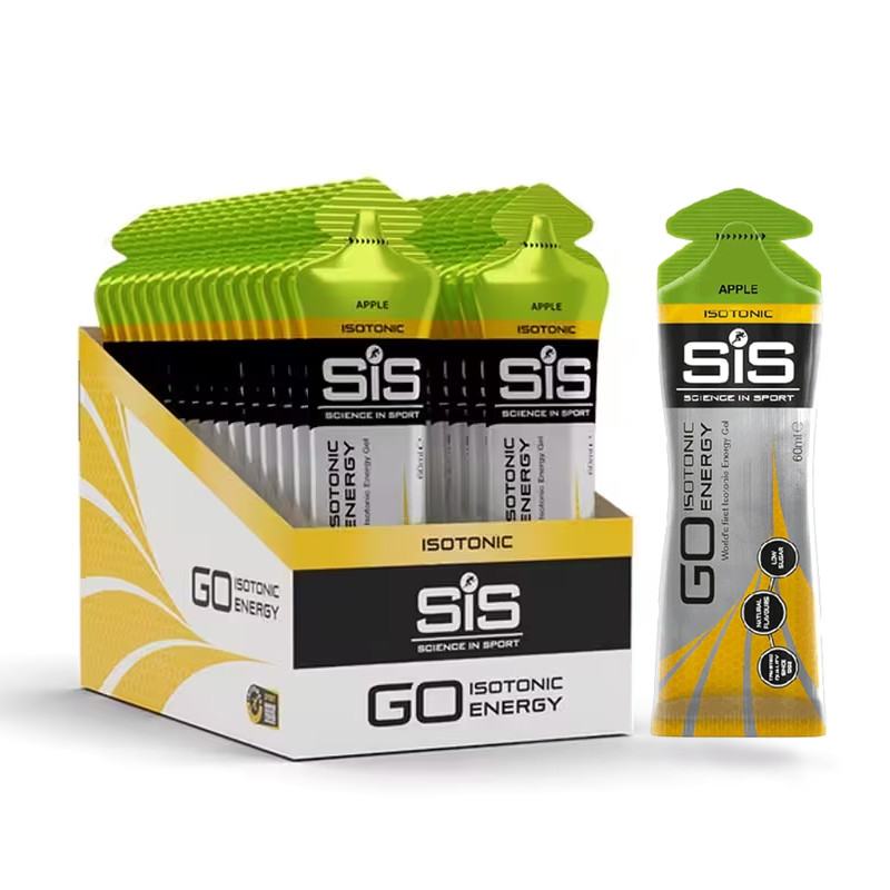 SiS GO Isotonic Energy Gel 60 mL 30 Adet Green Apple