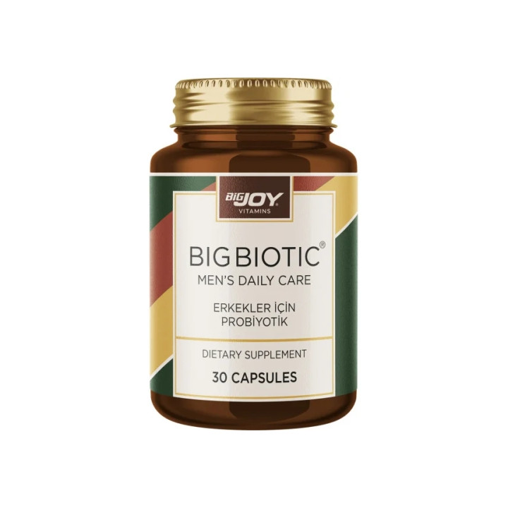 Bigjoy Vitamins Mens Bigbiotic PROBİYOTİK 30 Kapsül