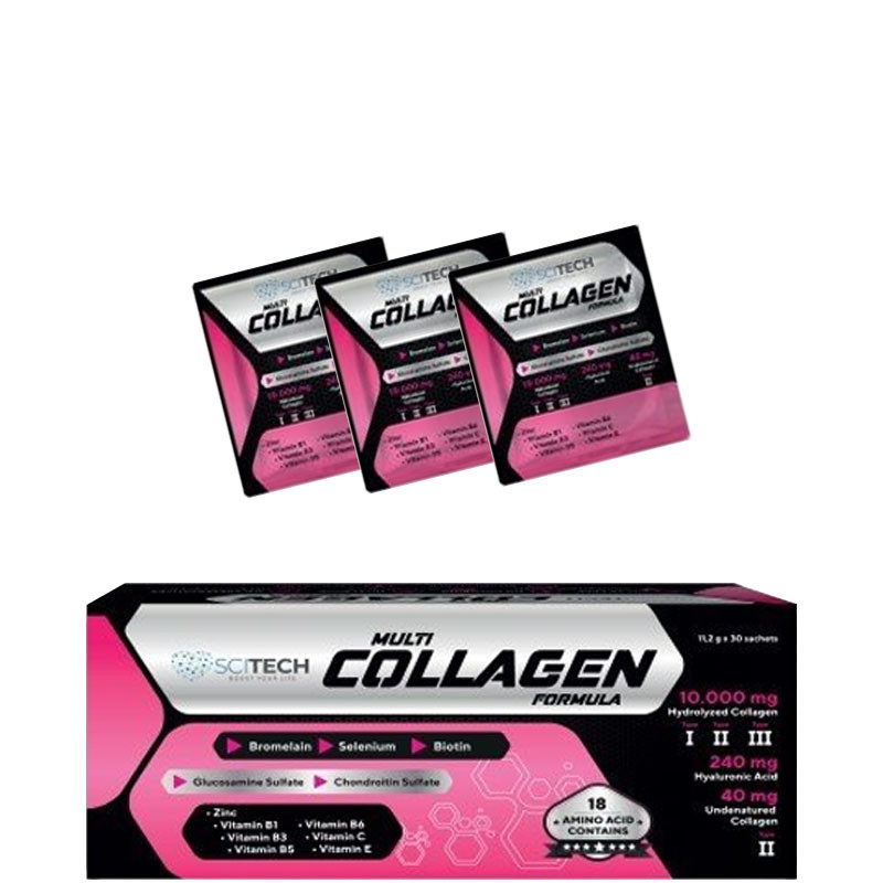 SciTech Multi Collagen Formula Collagen 11,2 gr x 30 Saşe