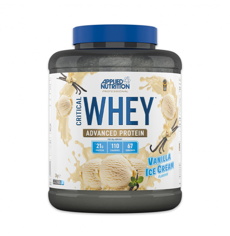Applied Nutrition Critical Whey Protein 2000 Gr Vanilla Ice Cream