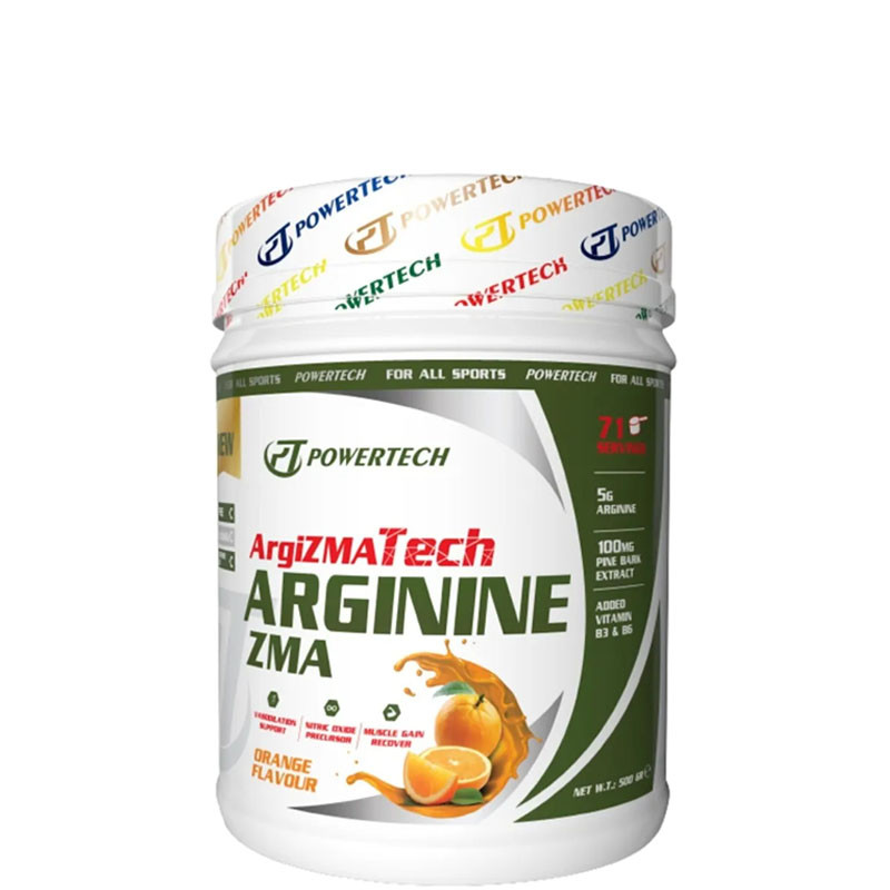 Powertech Argizmatech Arginine + ZMA 500 Gr Portakal