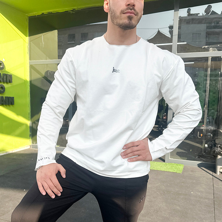 Just Raw Edge Series Oversize Sweatshirt