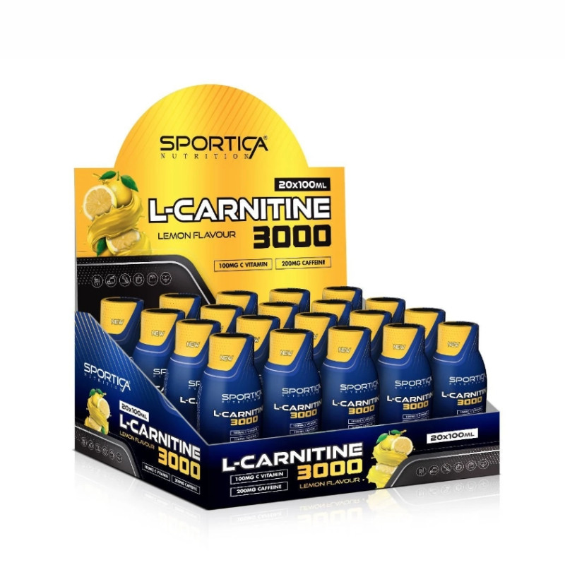 Sportica Nutrition L-Carnitine 3000 Mg 20 Ampul