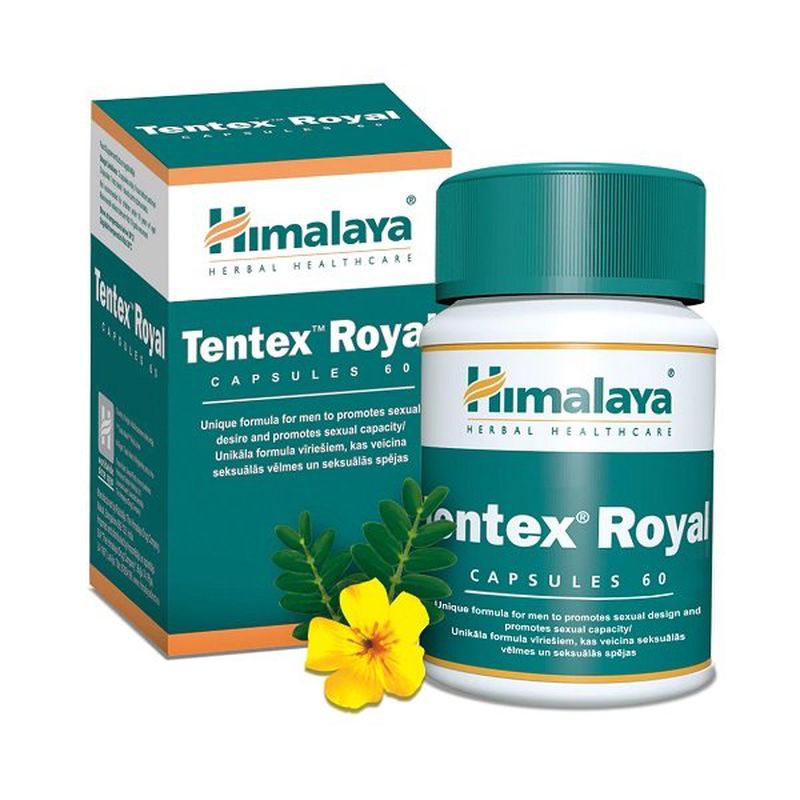 Himalaya Tentex Royal Tribulus Saffron 60 Kapsül