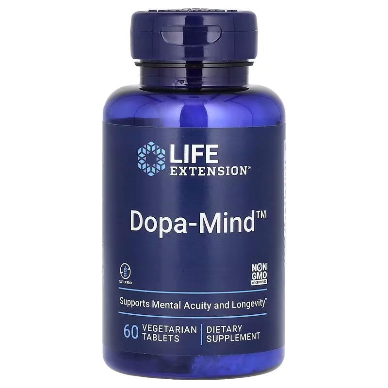 Life Extension Dopa-Mind Brain Cognitive Longevity Focus & Memory 60 Tablet