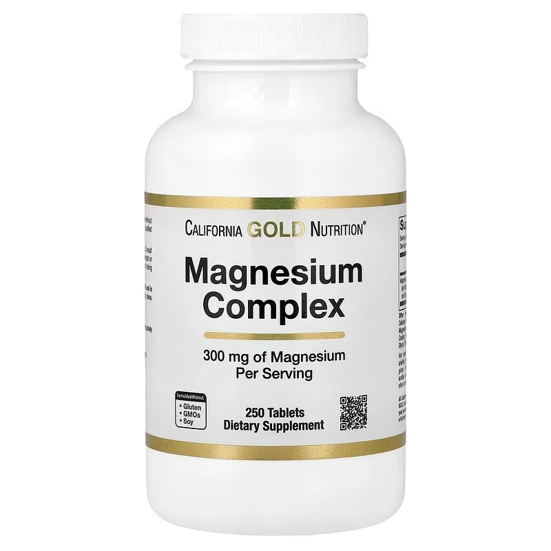 California Gold Nutrition Magnesium Complex 300 mg 250 Tablet