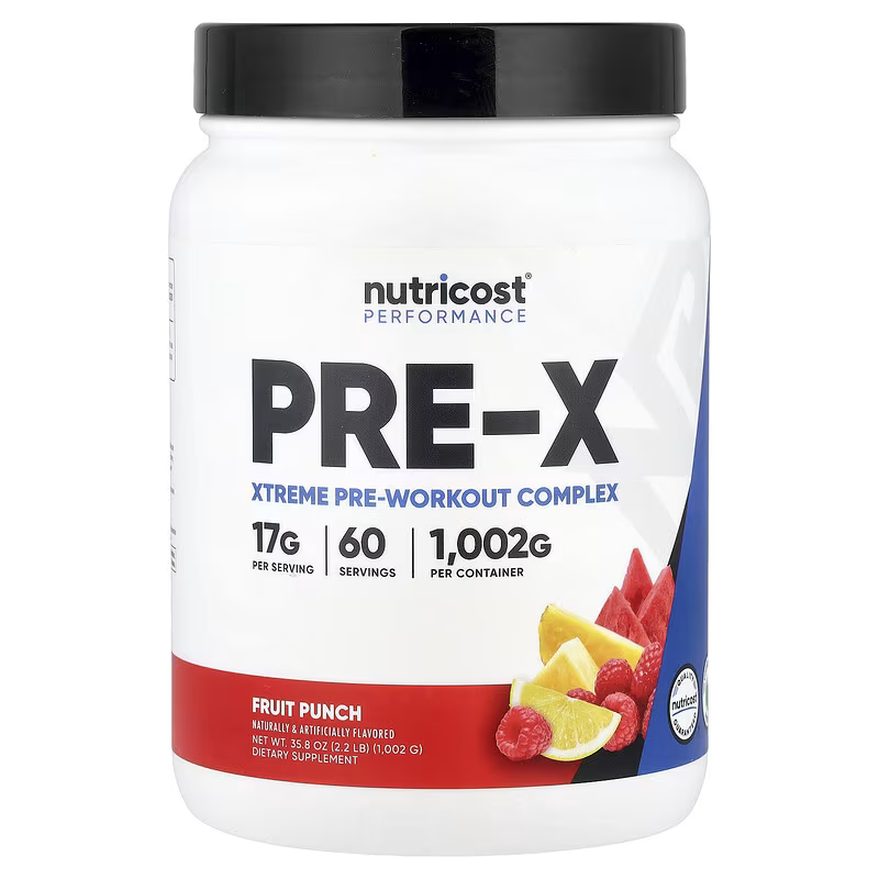 Nutricost Performance PRE-X Xtreme PreWorkout Complex - 1 KG / 60 SERVİS