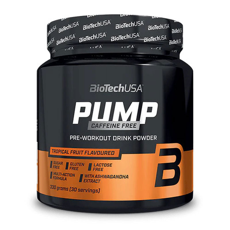 BIOTECH USA Pump Preworkout Caffeine Stim Free 330 g