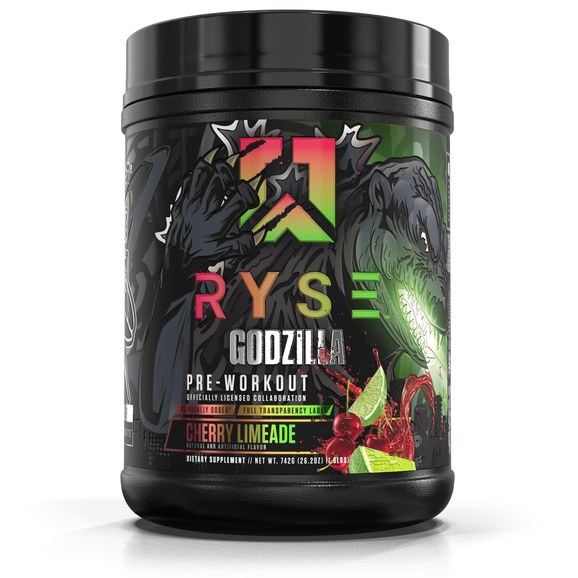 RYSE, Godzilla, PreWorkout+Creatine 40 servis (USA MENŞEİ)