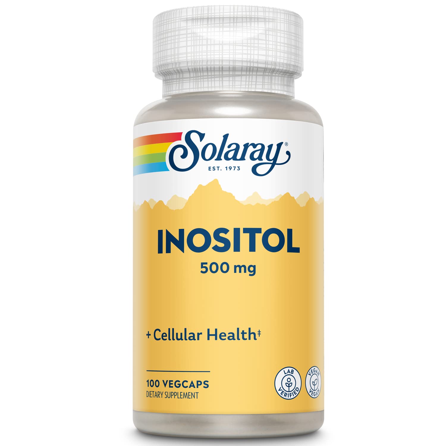 Solaray Inositol 500 mg 100 Caps