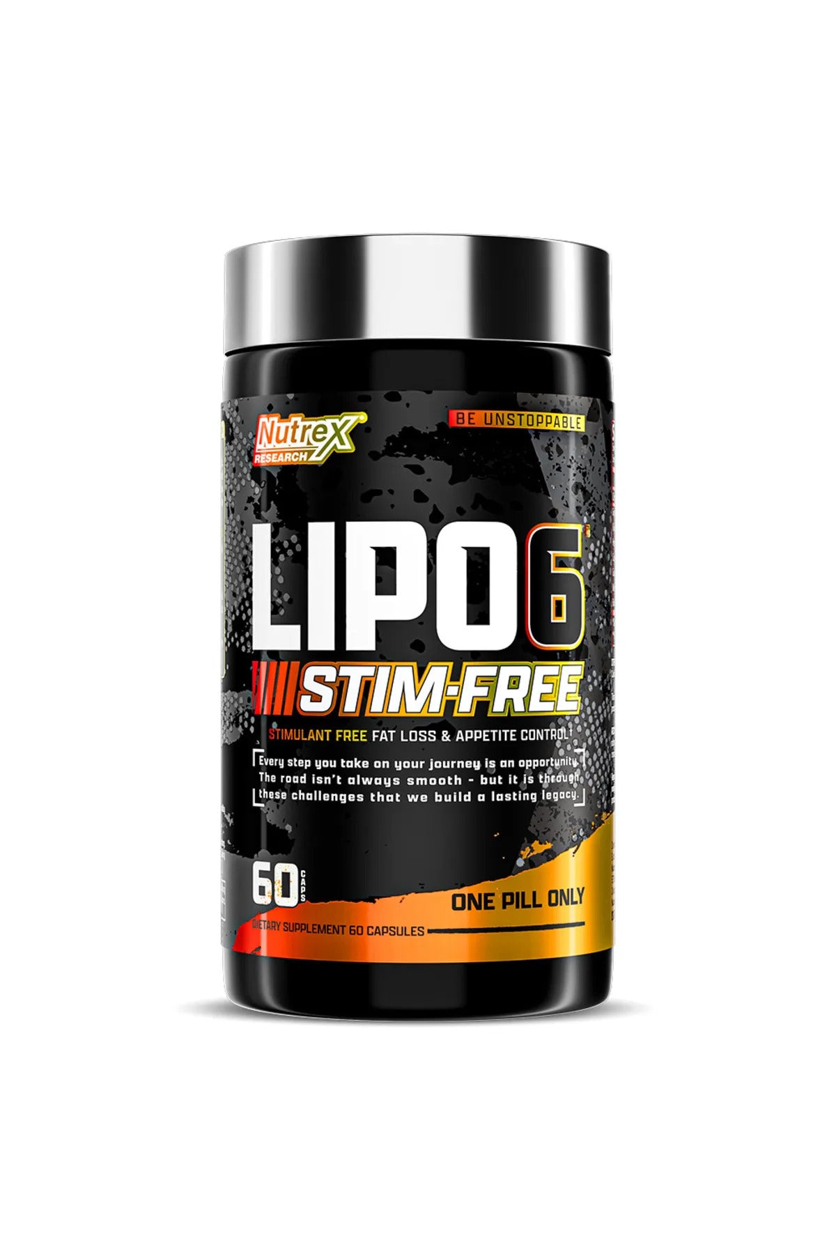 Nutrex LIPO-6 Stim-Free Fat burner Chromium (Free Caffeine)  60 Caps