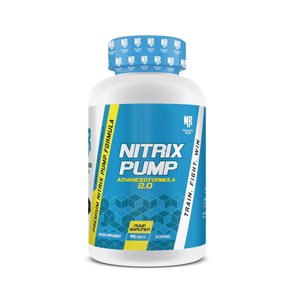 MUSCLE RUZ NITRIX PUMP 2.0 (Agmatine sulfate + Citrulline Malate + Ginseng + Guarana)