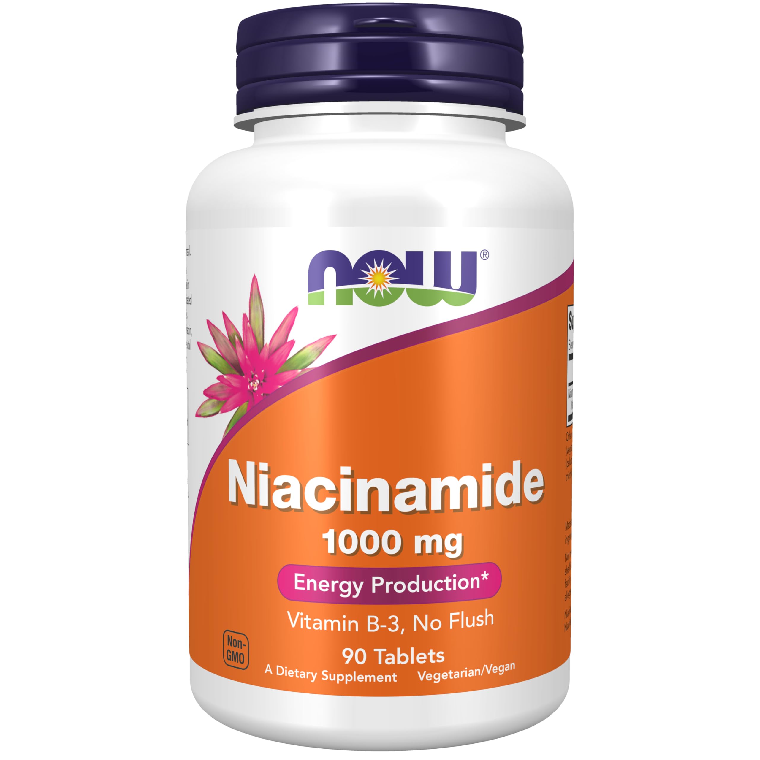 Now Foods Niacinamide Vitamin B-3 1000 mg Energy Production 90 tablet SİVİLCE CİLT TEMİZLEME
