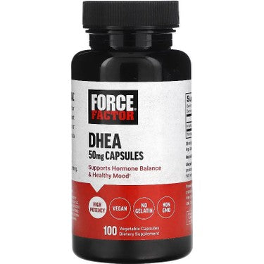 Force Factor DHEA 50 mg 100 vegetable capsules